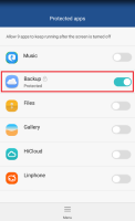 Activate the app protection for Spapp Monitoring