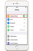 Turn on Airplane mode