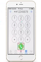 Press on the Call button