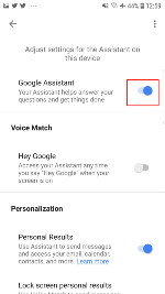  Turn off Google assistant 