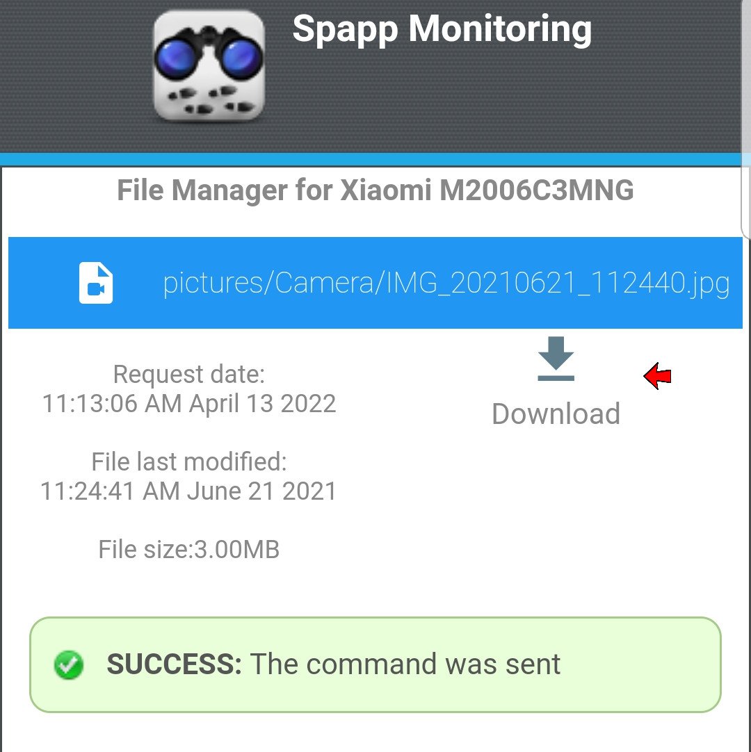 Spapp clearance monitoring app